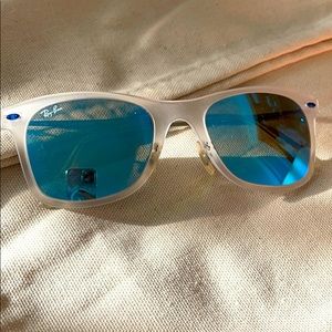 Blue & clear ray-Ban sunglasses